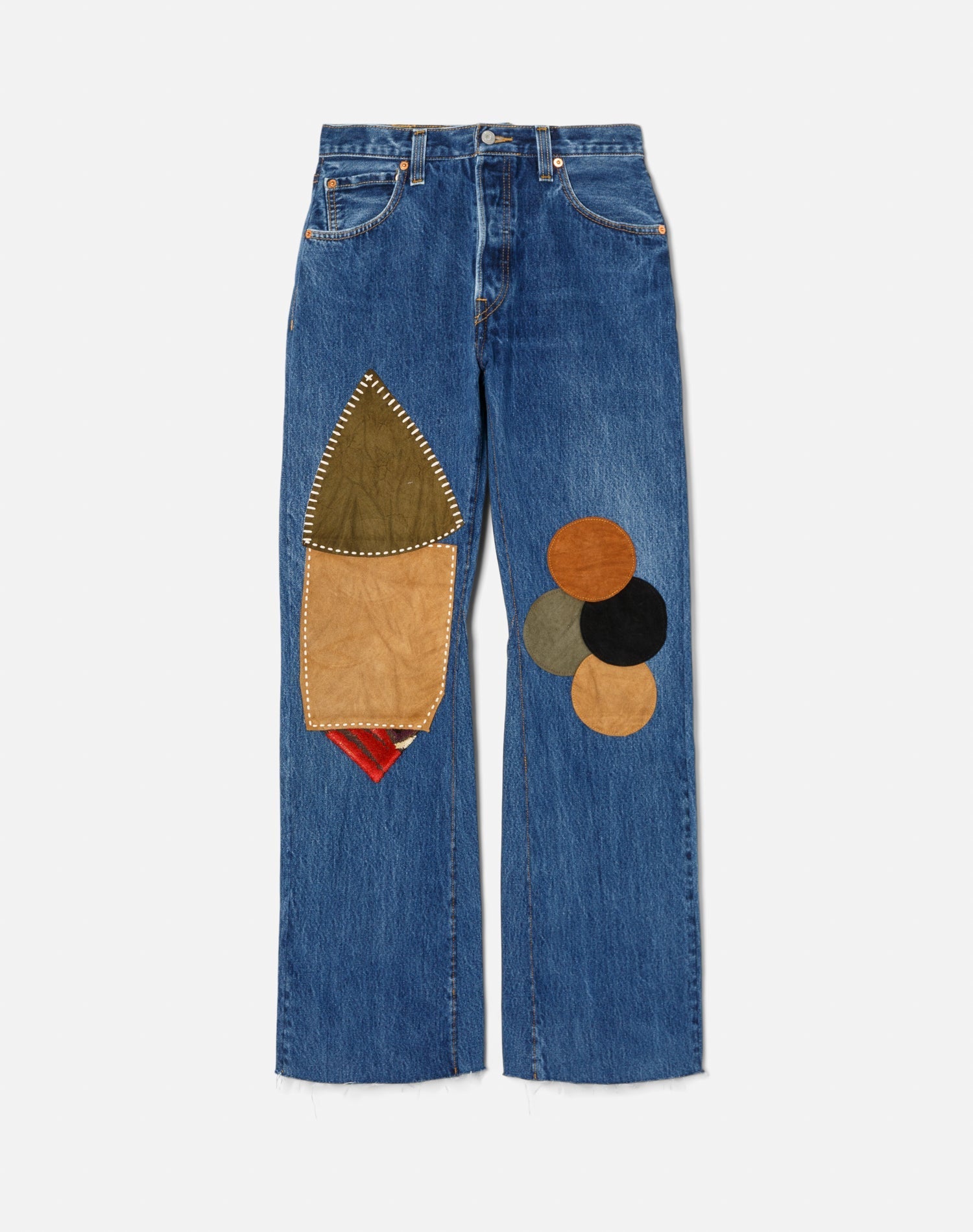 Womens | Upcycled Vintage | Levi's 70s Bootcut | One-of-a-kind | Indigo Repaired