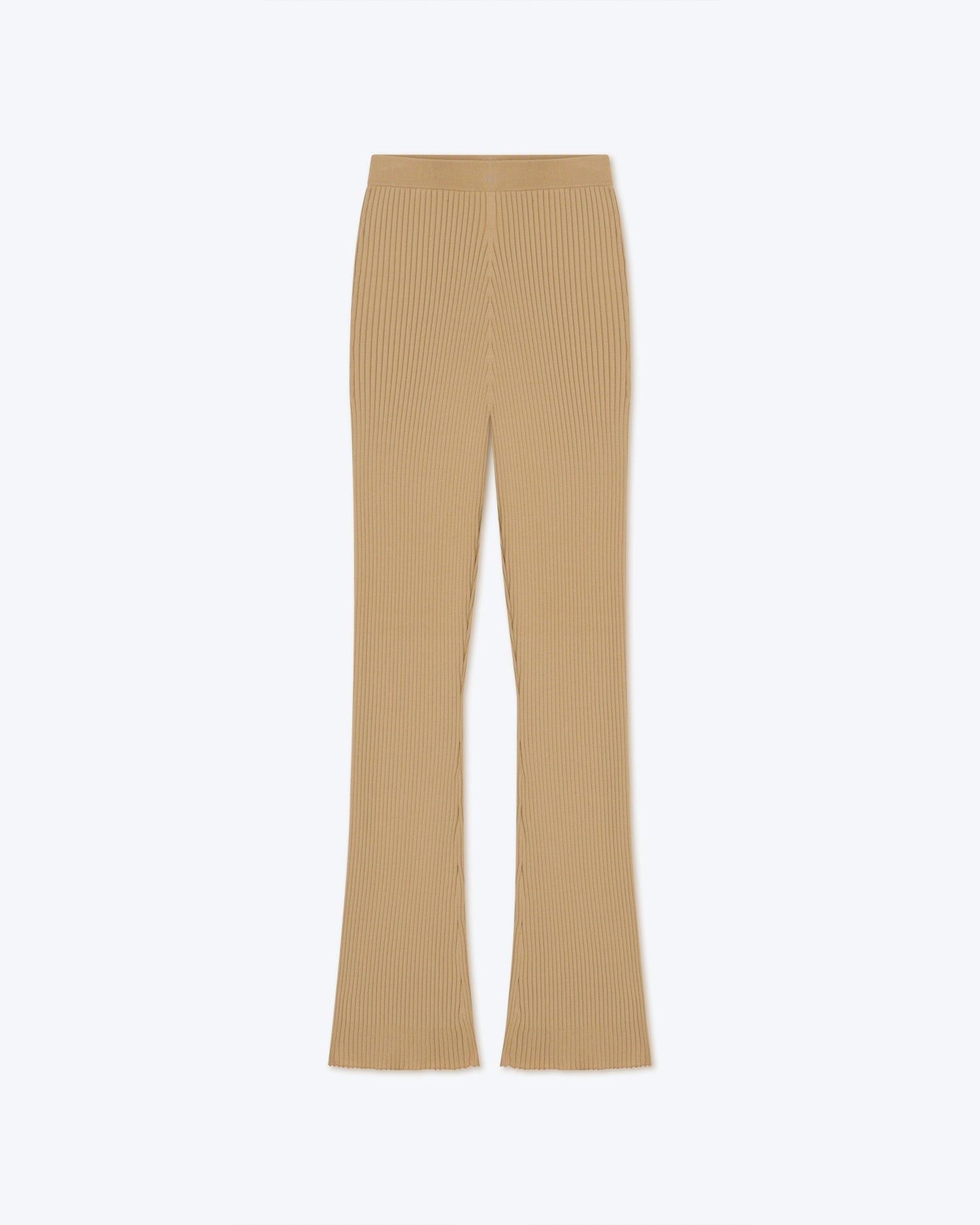 Womens | Alea Ribbed Pants | Sand