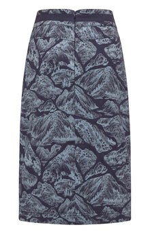 Pattern Skirt | Blue