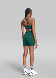 High-Waisted Impact Mesh Shorts | Dark Moss