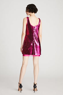 Halston | Aishia Dress In Sequin | Begonia