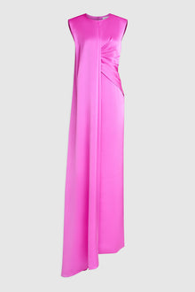 Halston | Tara Gown In Satin | Taffy