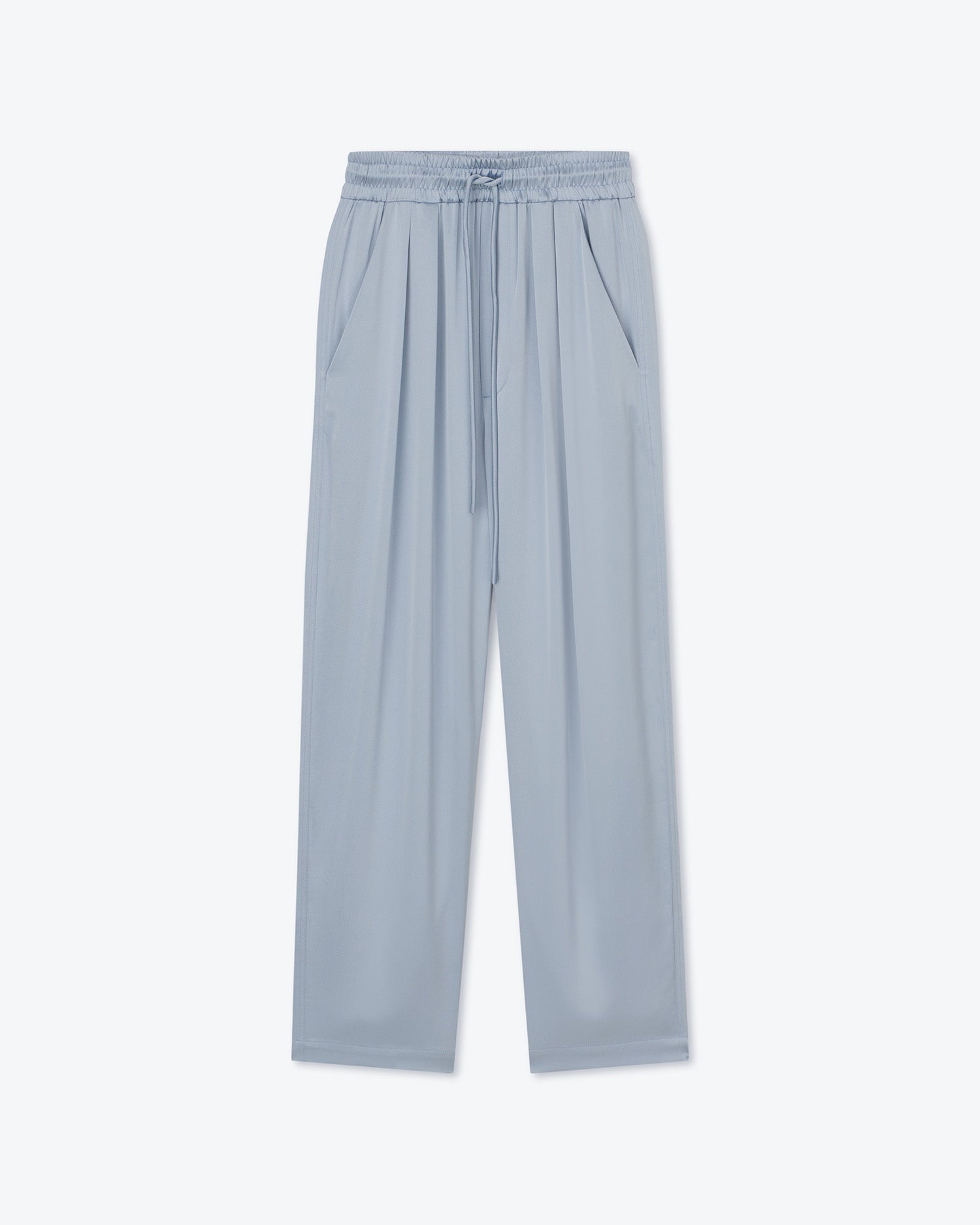 Mens | Jiro Satin Pants | Ice Blue