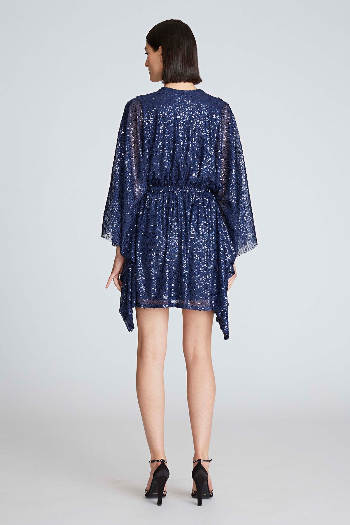 Halston | Catalina Dress In Sequins | Navy