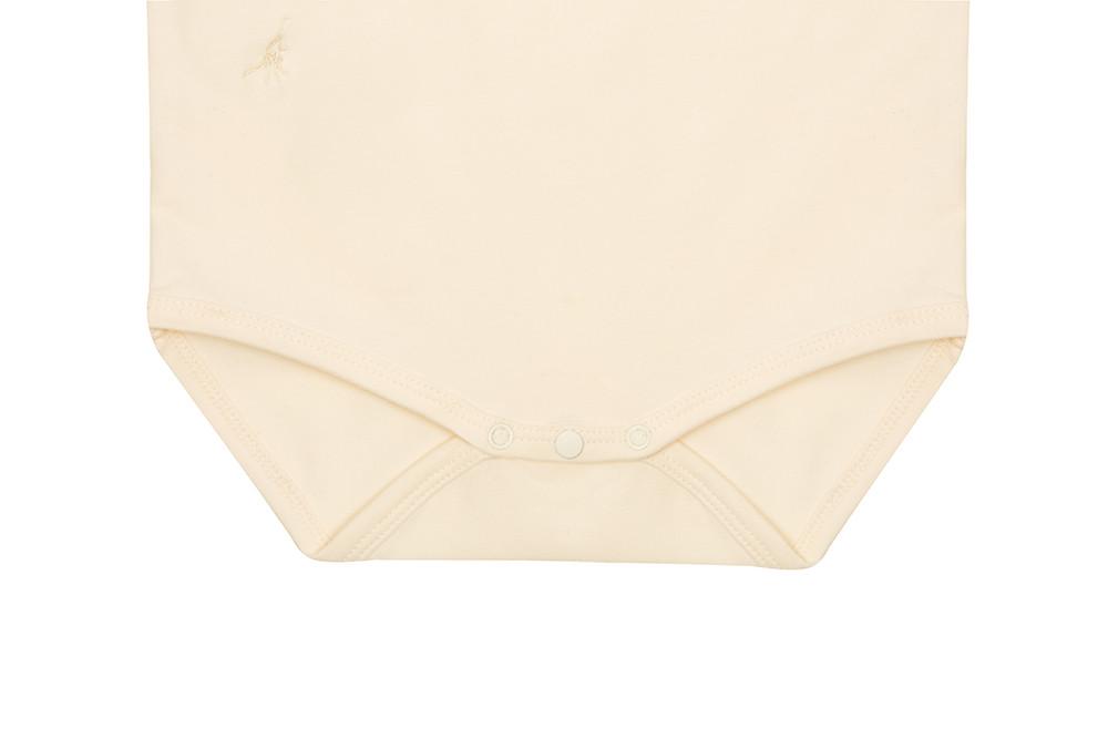 SS Organic Cotton Bodysuit | Ecru