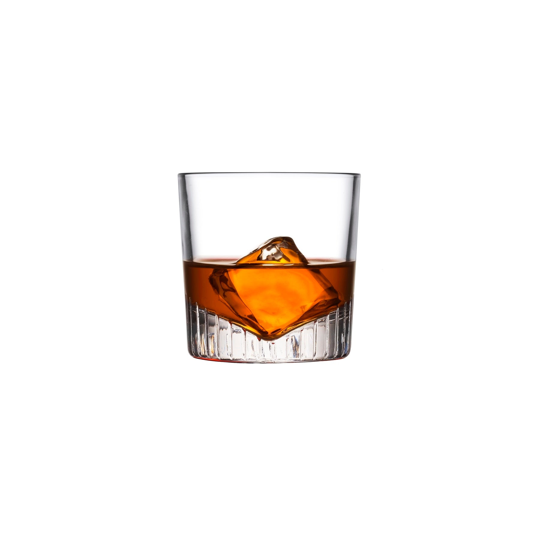 Caldera Whisky Glasses - 9.25 Oz | Clear Crystal | Set of 4