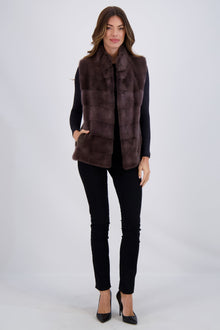 Mink Vest | Women | Tundra (V1)