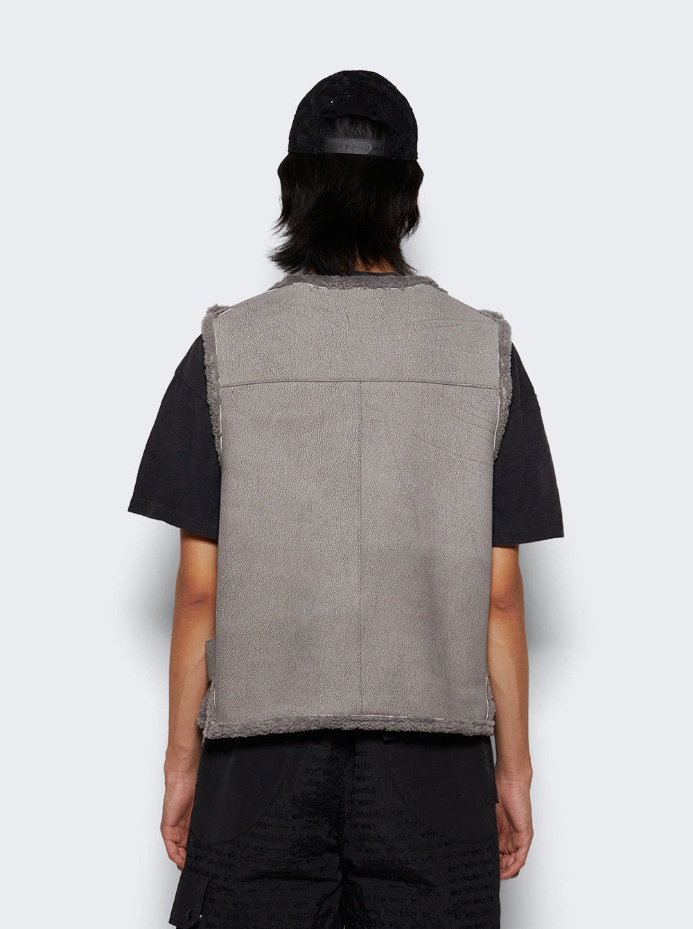 Men | WHO DECIDES WAR | Bullet Point Vest Vintage Grey