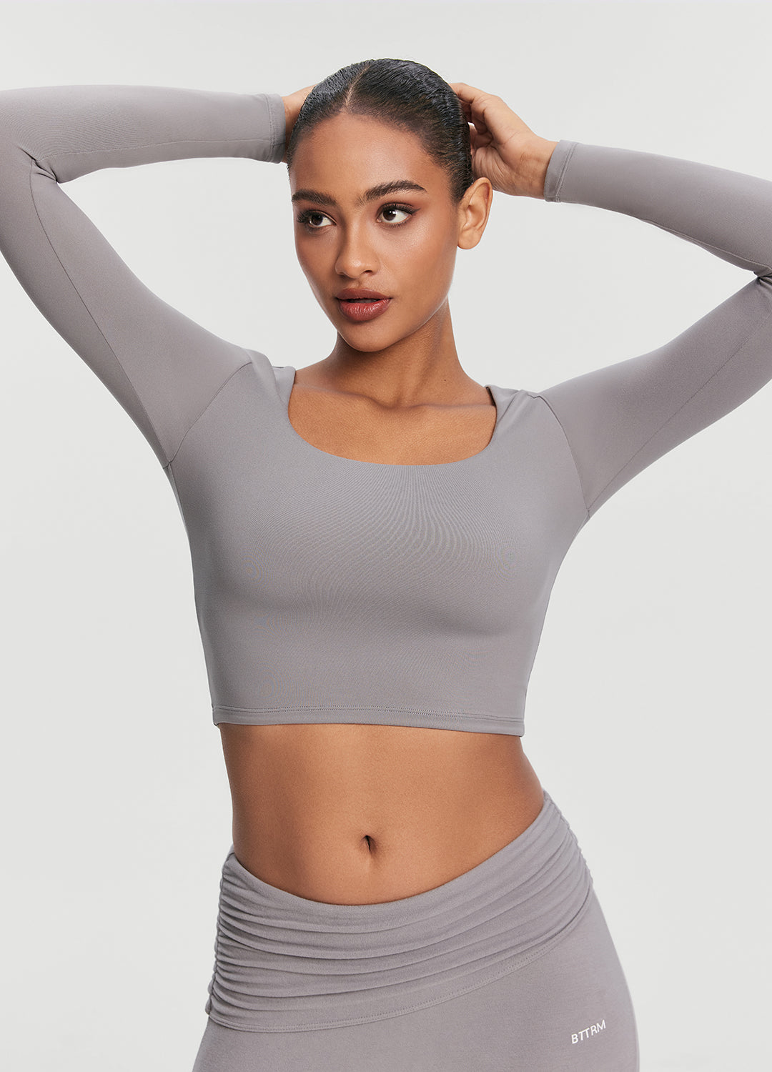 Soft Seamless Lounge Pants | Cool Gray