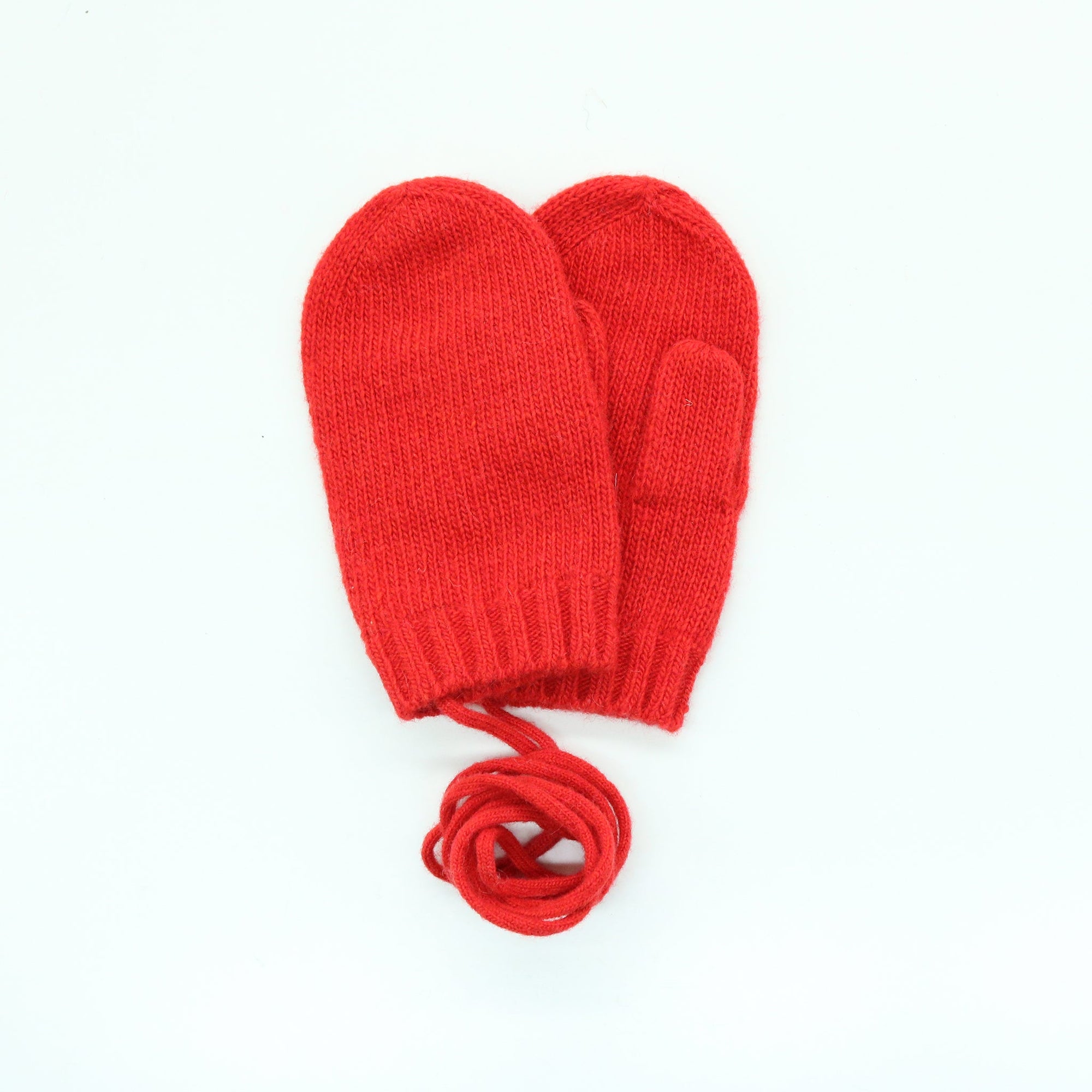 Toddlers Mitten Gloves | Red