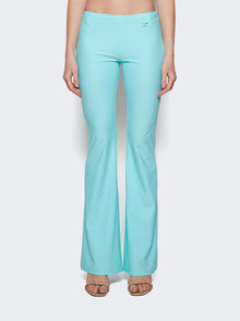 Women | Courrèges | Tech Jersey Pant | Turquoise