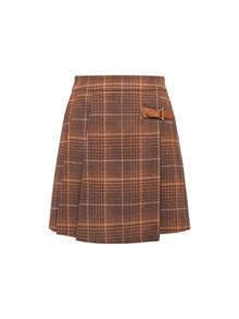 Mini Skirt | Brown