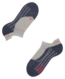 Womens | RU4 Endurance Invisible Socks | Lightgrey