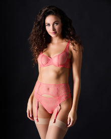 Women | Romy Suspender Belt | Hibiscus