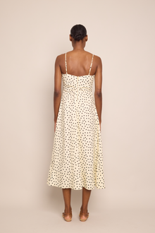 Mae Midi Dress | Burst Egret