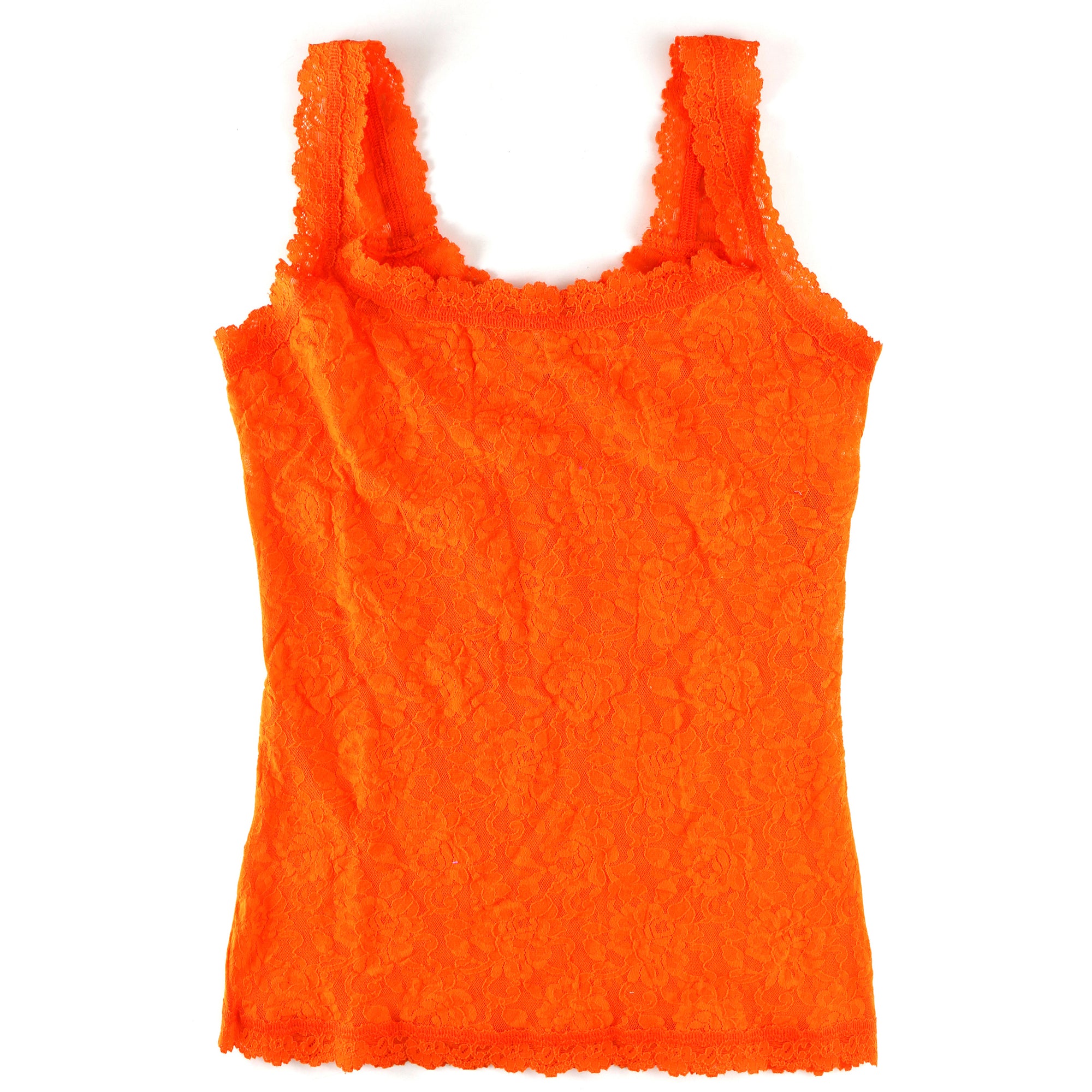 Signature Lace Unlined Camisole | Satsuma Orange