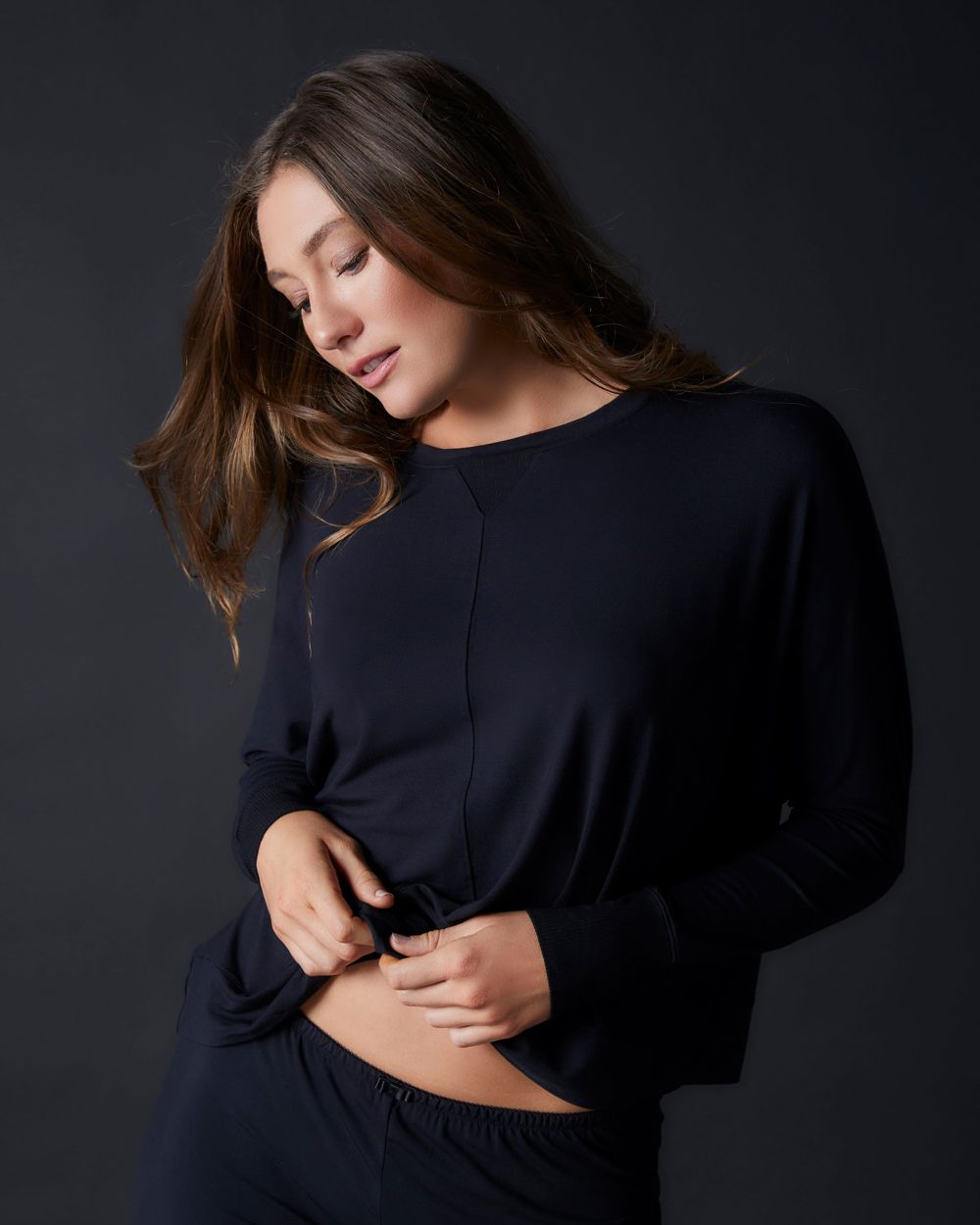 Women | Emma Pullover | Noir