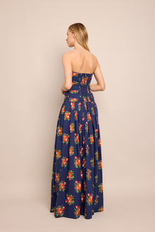 Montreal Maxi Dress | Gemma Scarf Navy
