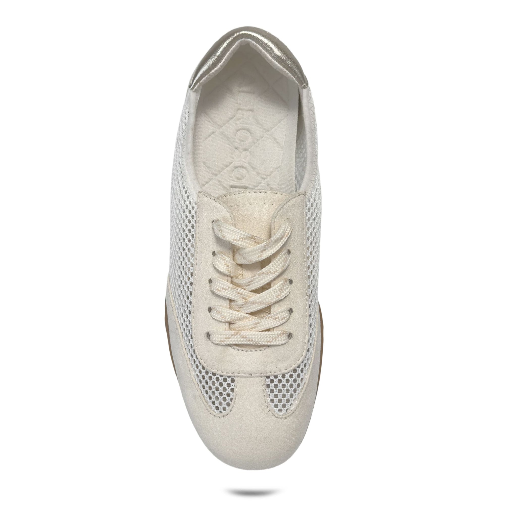 Opal Sport Sneaker | Eggnog Mesh/Faux Suede