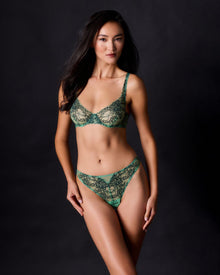 Women | Chloe Thong | Verre De Mer/Emerald