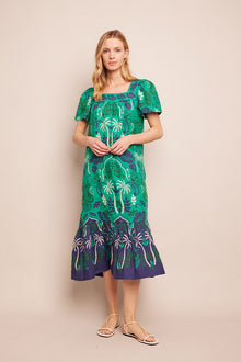 Chani Dress | Sanibel Island Green