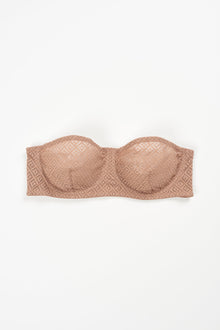 Betty Underwire Strapless Bra | Bronze