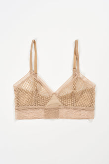 Bella Soft Cup Triangle Bra | Oat Milk