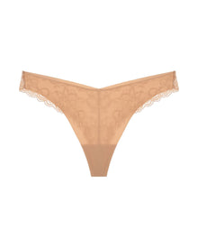 Women | Estelle Cotton Thong | Praline