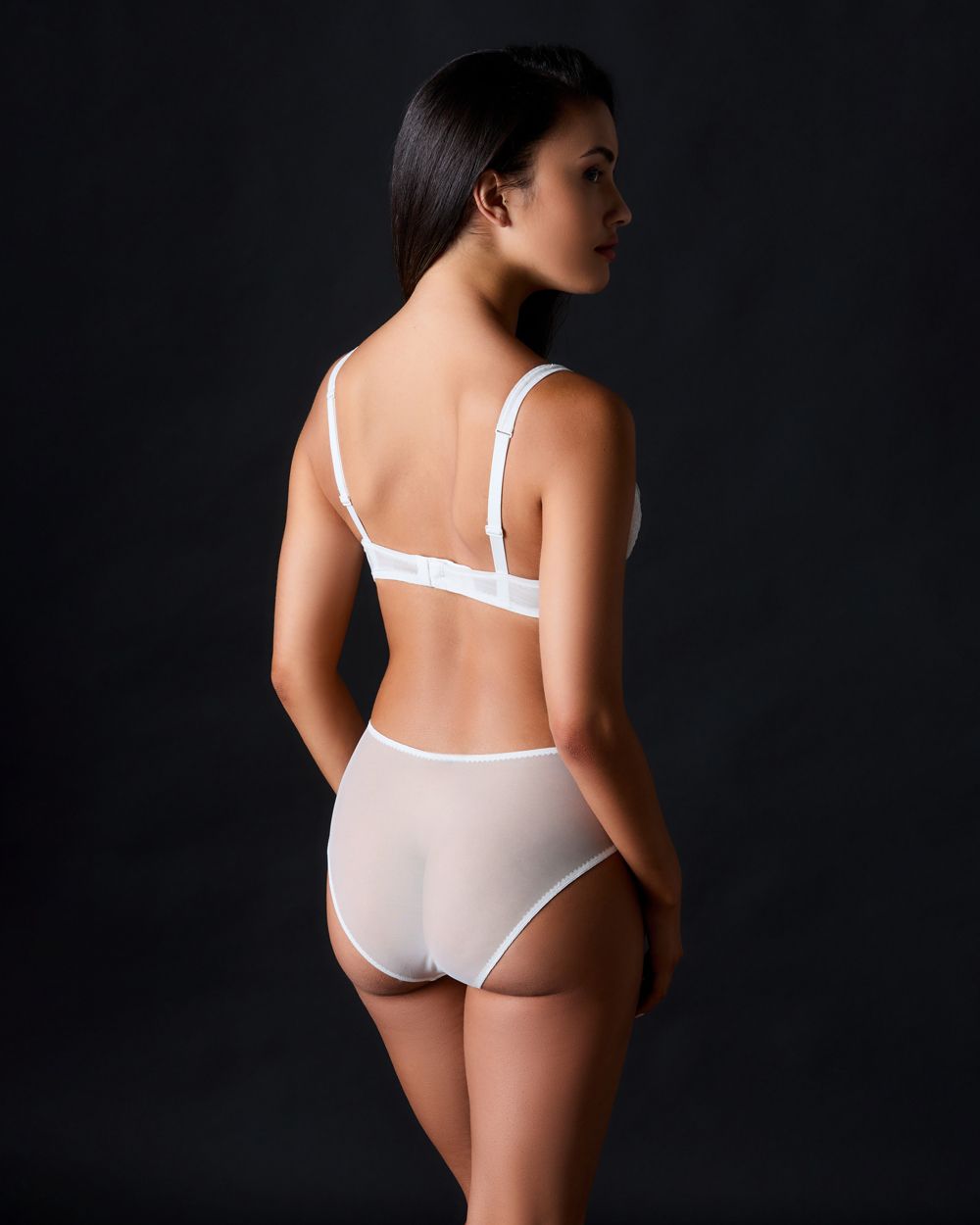 Women | Romy High Waist Brief | Alabaster