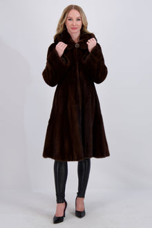 Mink Parka | Women | Mahogany (V4)