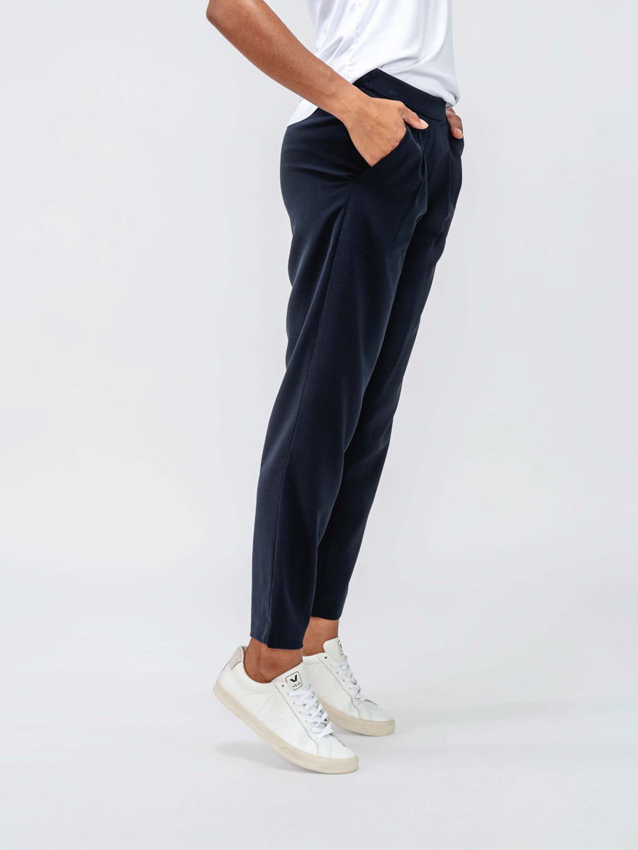 Womens | Swift Drape Pant | Navy