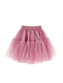 Girls | Silk-Touch Tulle Skirt | Light Powder Pink
