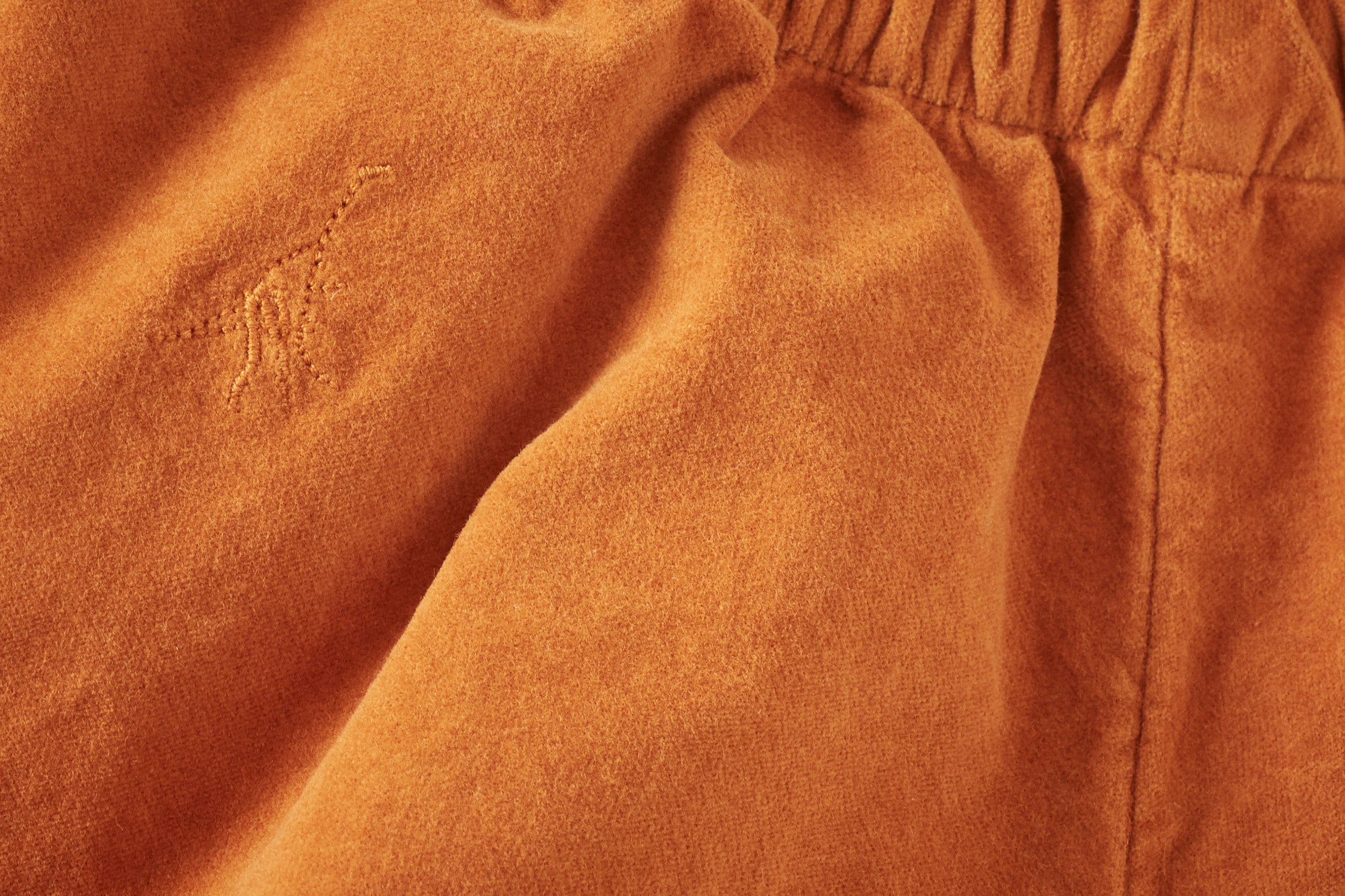 Organic Cotton Velvet Bloomers | Raw Sienna