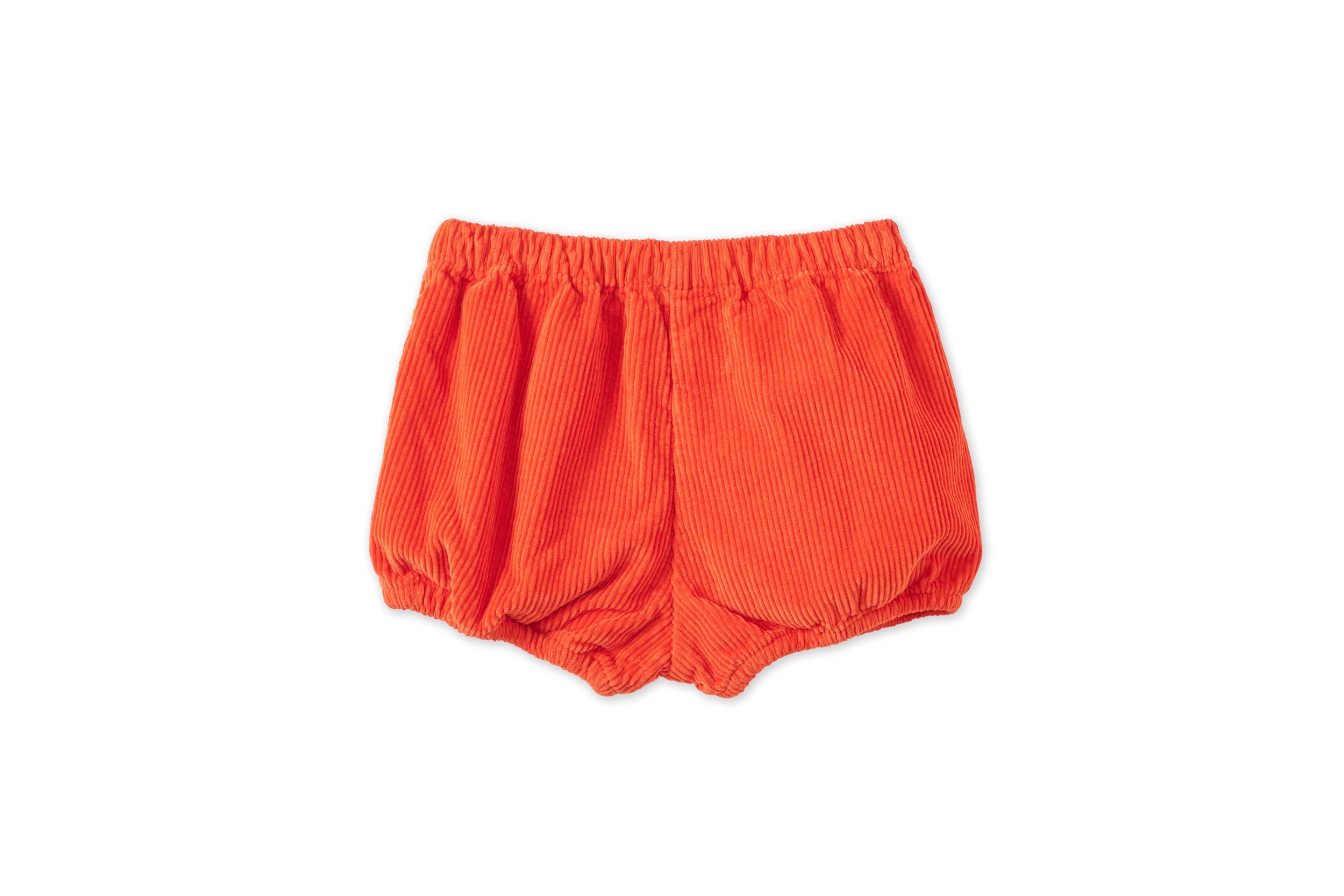 Organic Cotton Corduroy Bloomers | Dark Coral