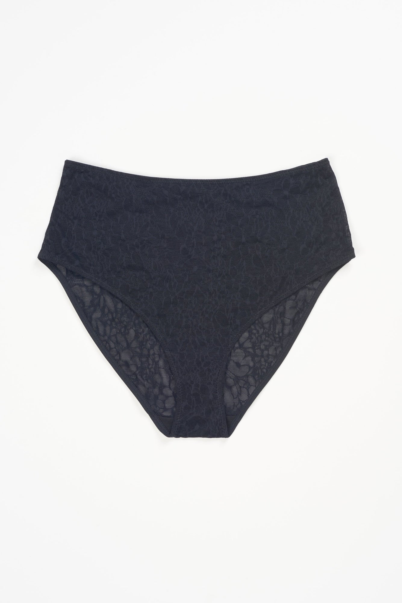 Eden High Waist Brief | Black