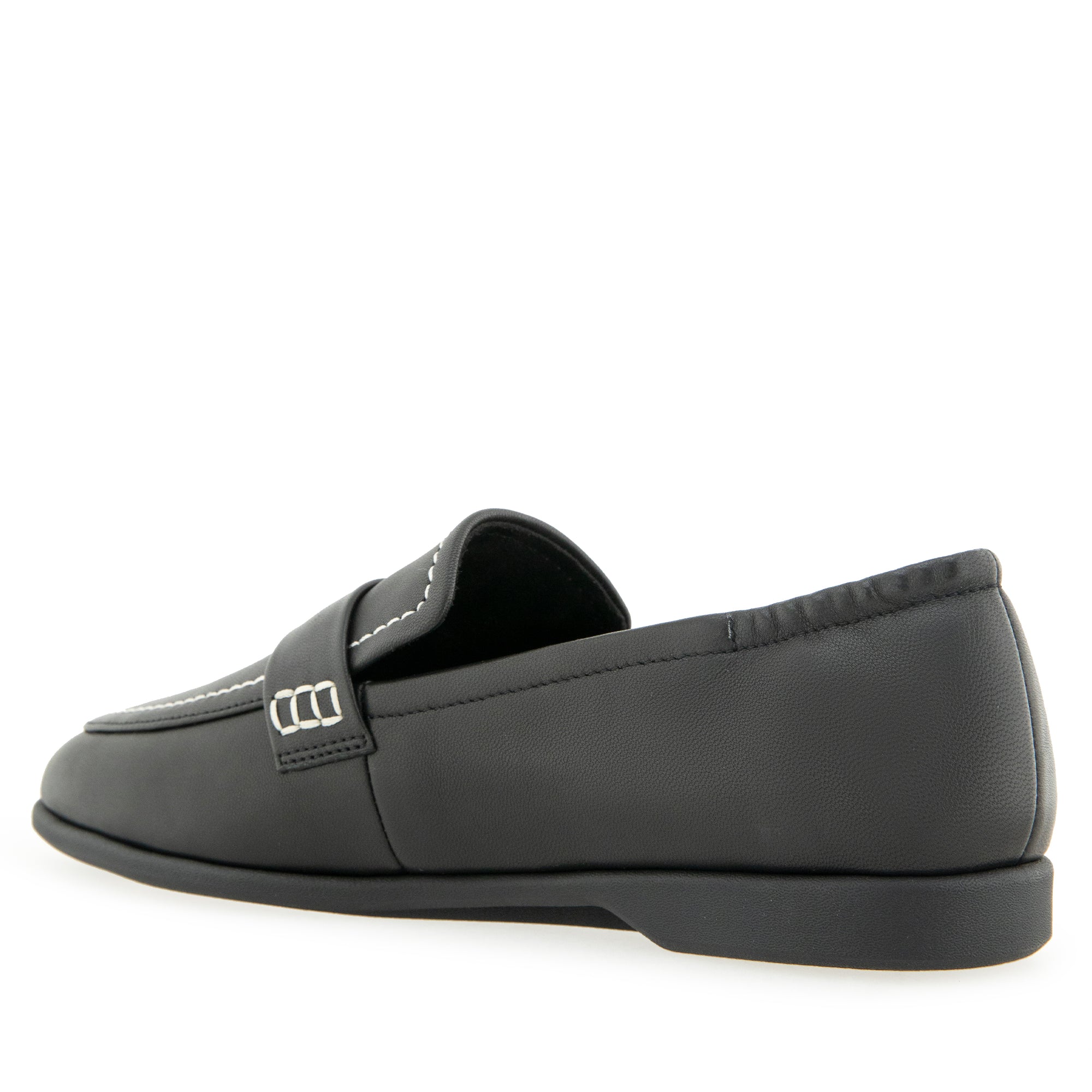Noha Casual Loafer | Black Soft Nappa