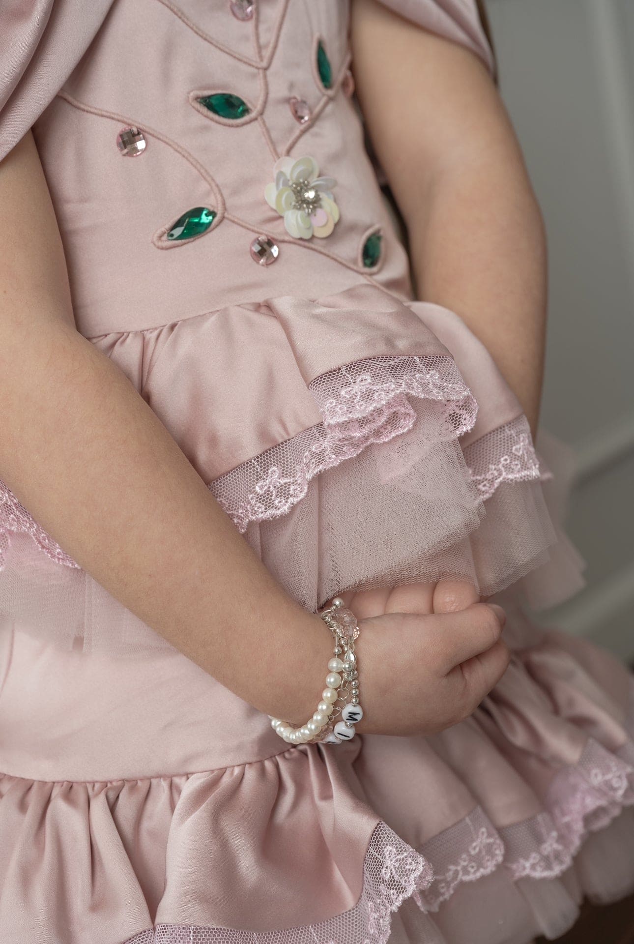 Pink Satin Ballerina Dress | Pink