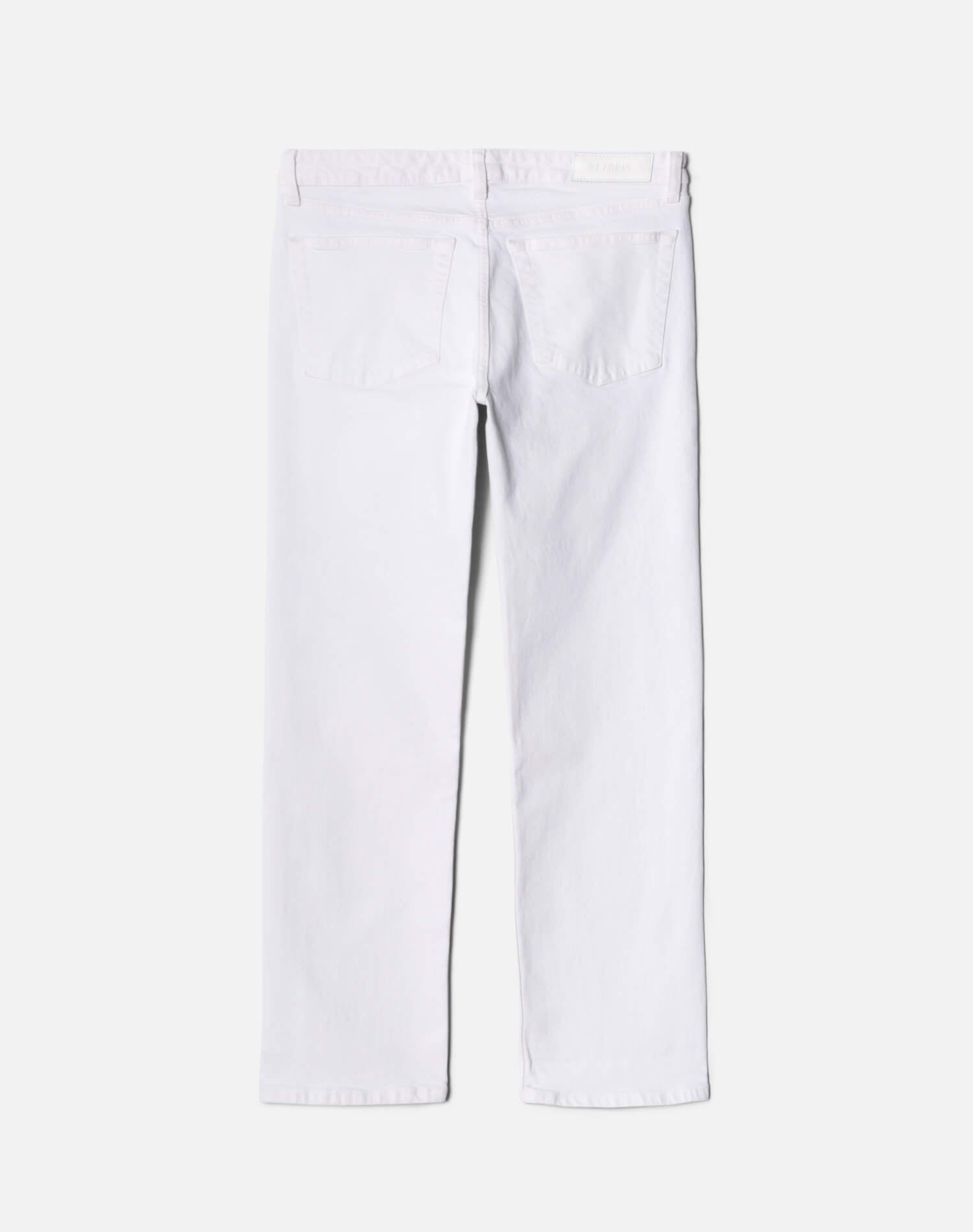 Womens | Slim Straight Crop | White