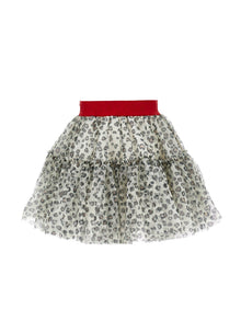 Girls | Animal Print Tulle Skirt | Leopard Print