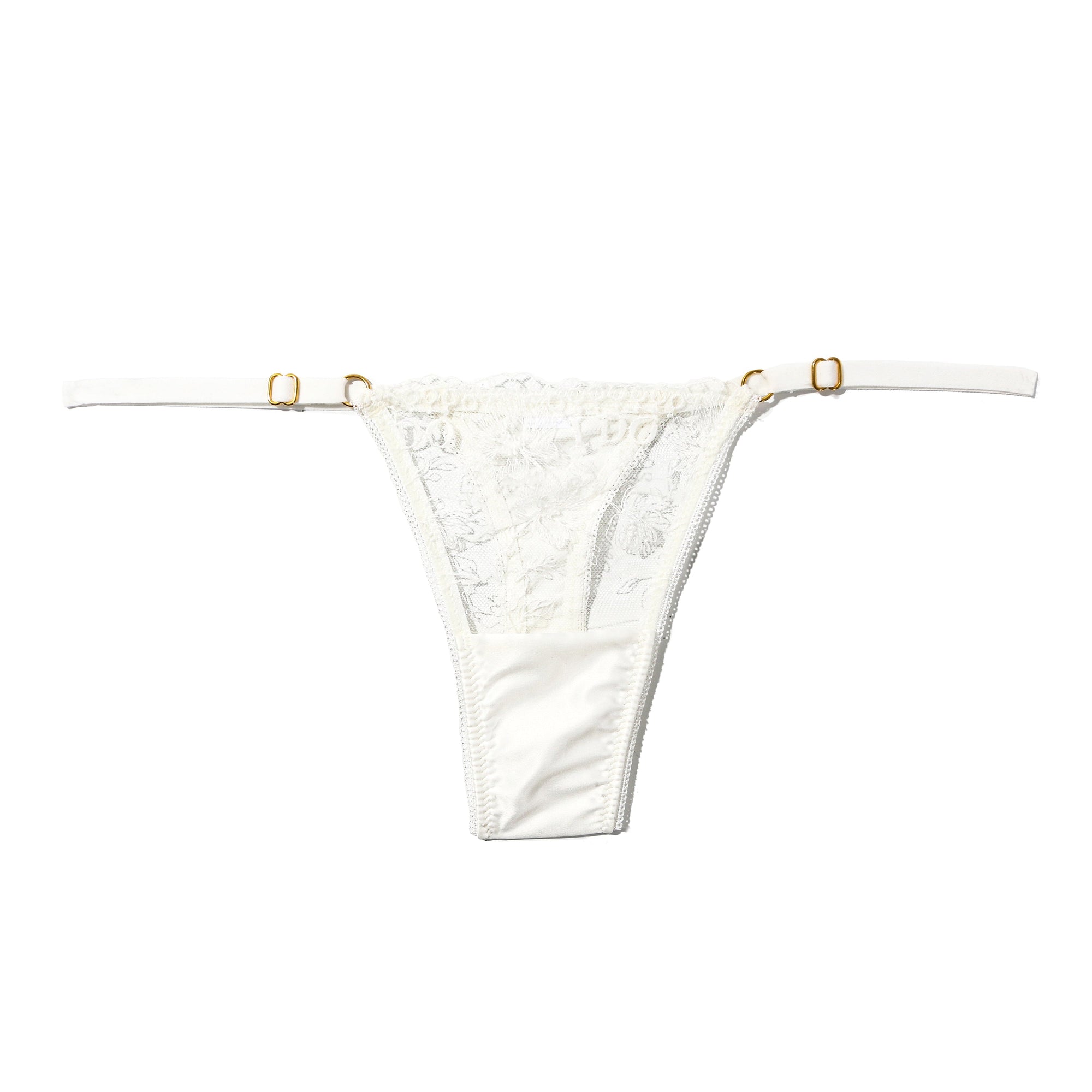 I Do Diamond Thong | Light Ivory