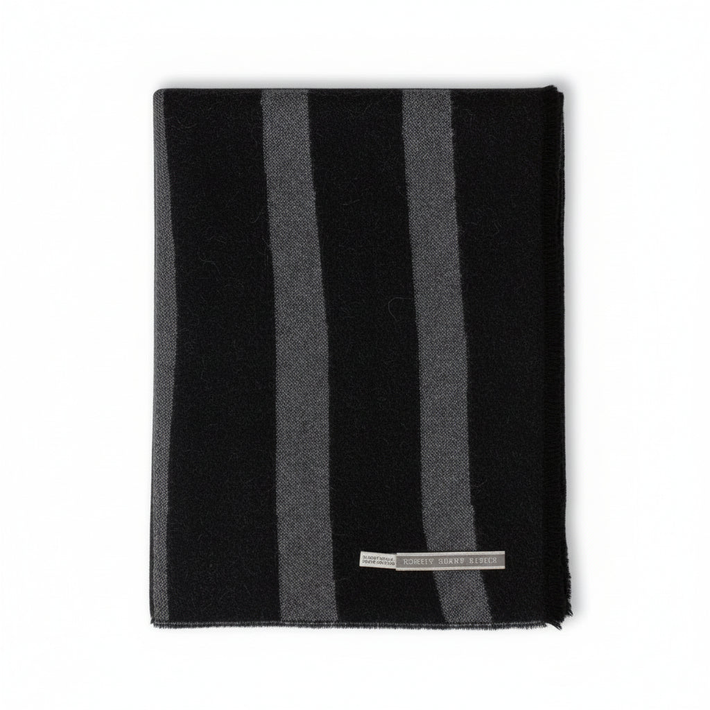 Zebra Throw | Ivory/Black