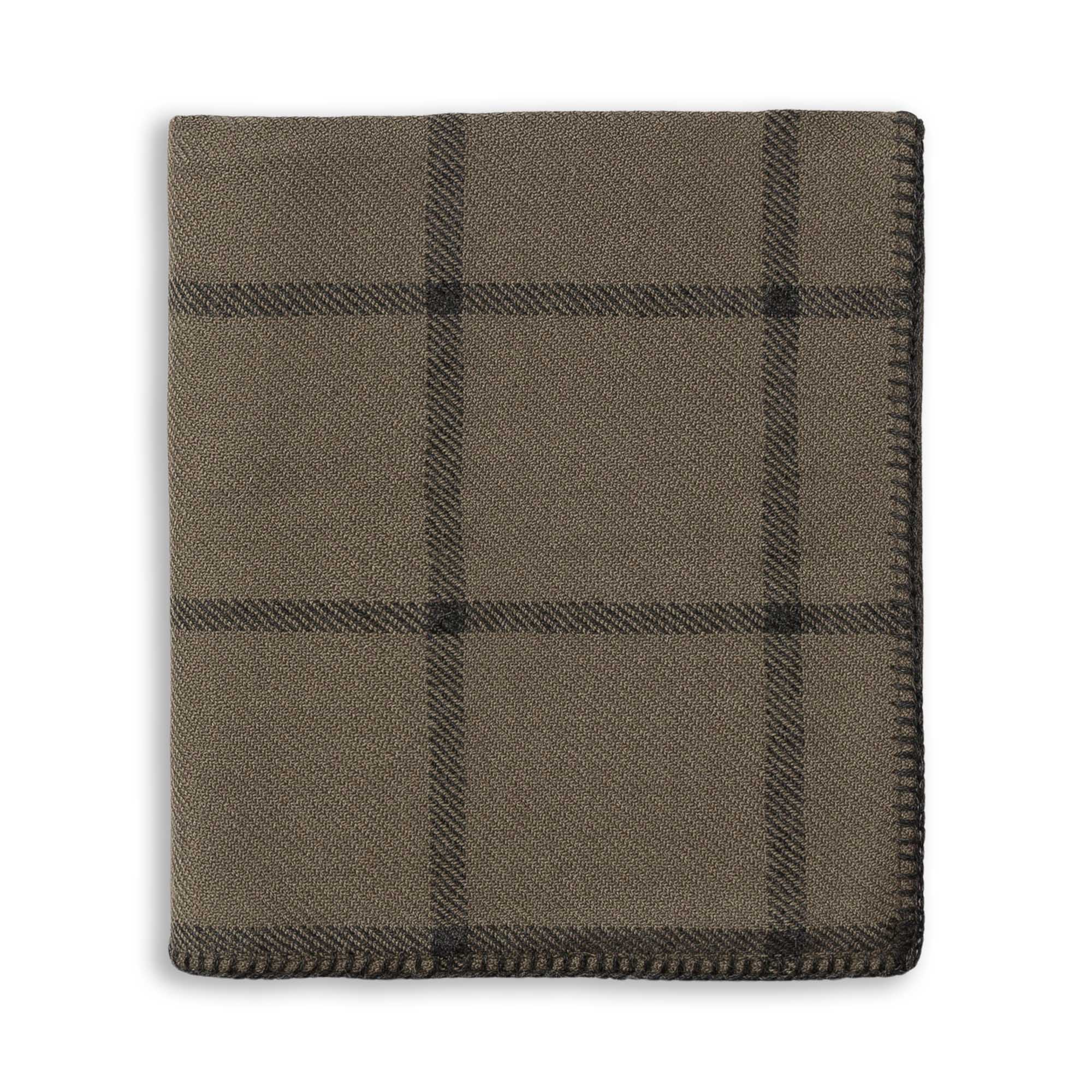 Graydon Throw | Moss/Charcoal