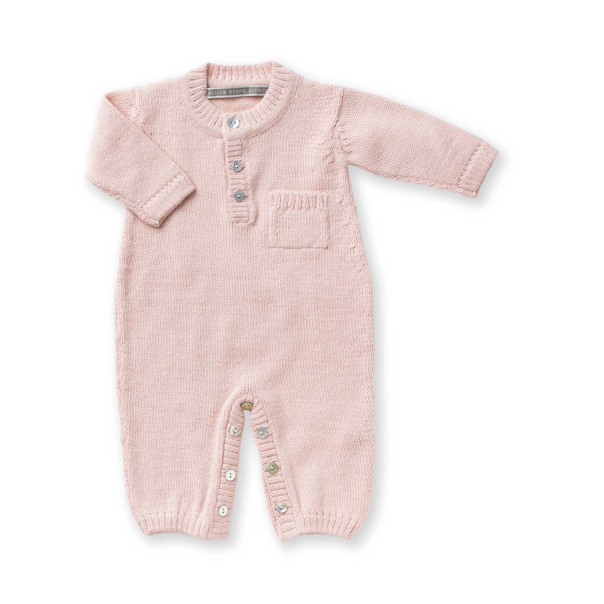 Alegra Onesie | Pink Powder
