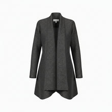 Swing Coat | Grey Melange