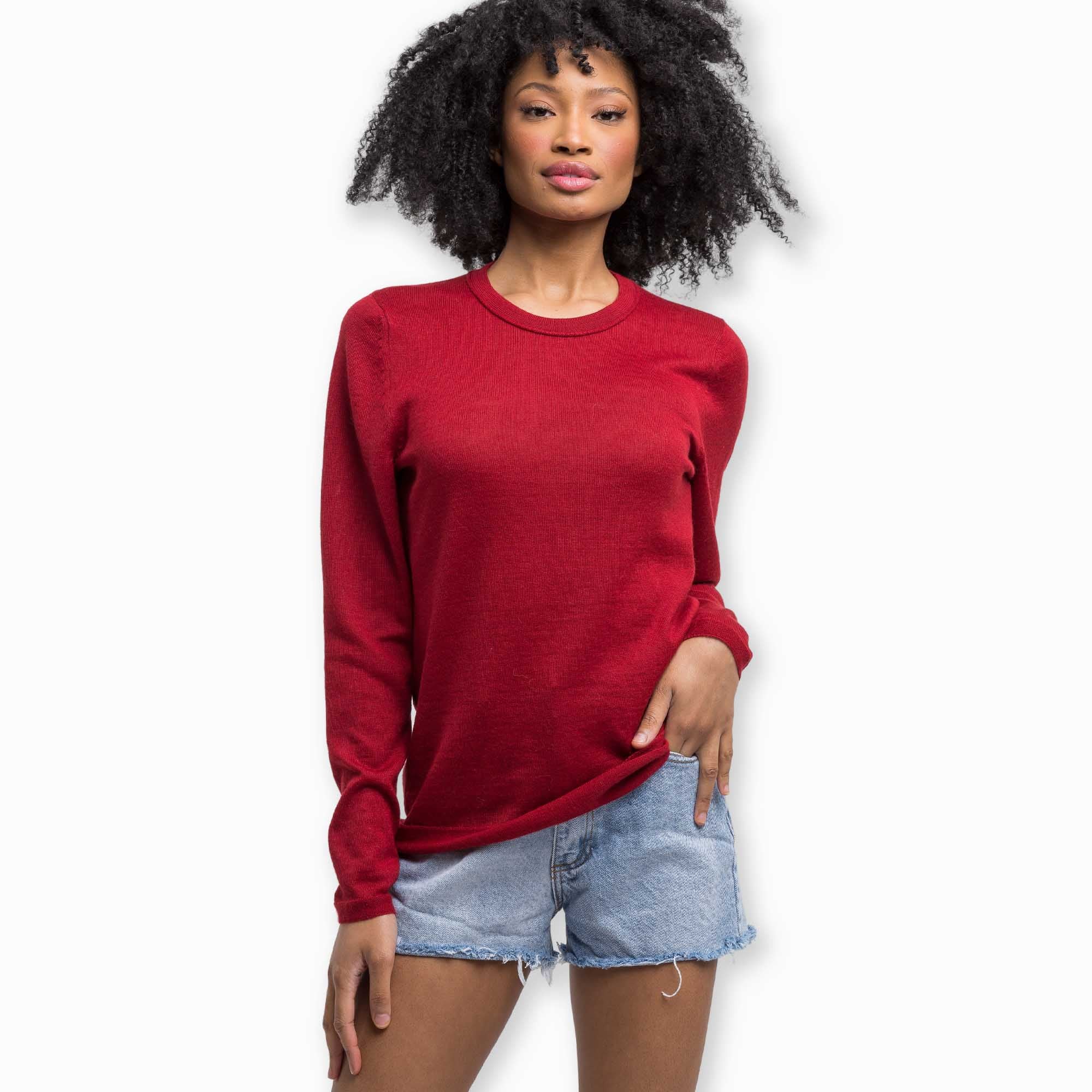 Crew Neck Sweater for Women | Scarlet