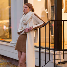 Twiggy Sweater | Ivory/Cognac