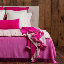 Bali Throw | Pink Powder/Shocking Pink