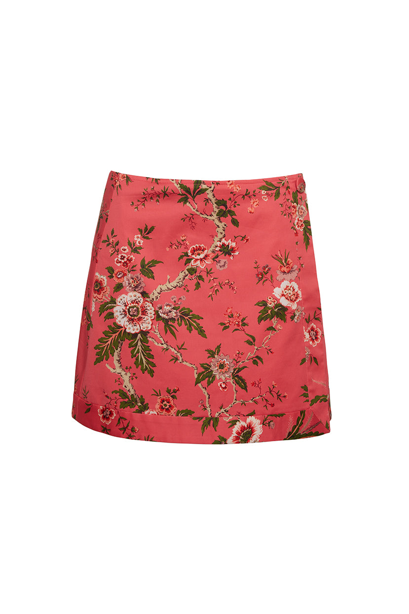 Kitty Skirt | Chintz Guava