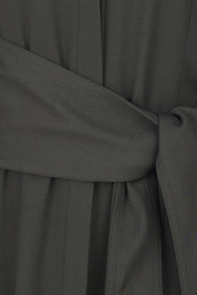 Halston | Kori Dress In Viscose Wool | Forest