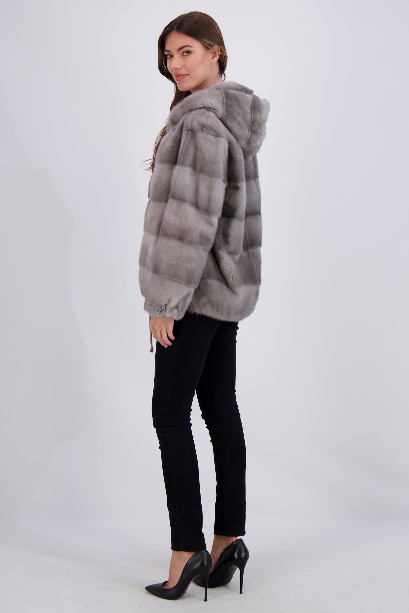 Mink Parka | Women | Sapphire